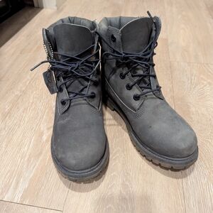 Women Gray/Blue Timberland Boots